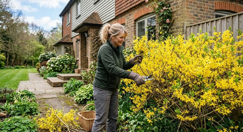 Azalea Pruning in Rockwall, TX