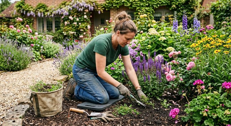 Flower Bed Weeding Service in Aiken, SC