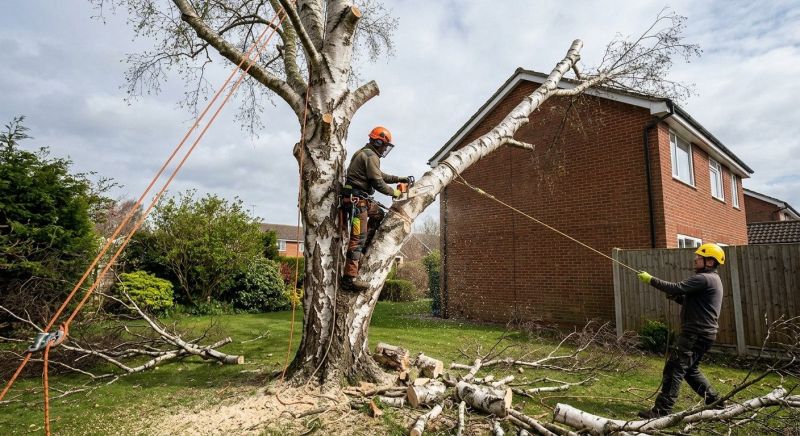 Spruce Tree Removal in Bucks County, PA